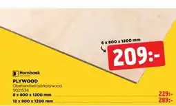 Jem&Fix PLYWOOD erbjuda