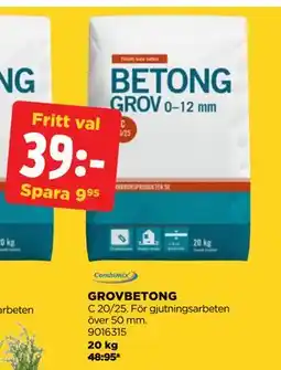 Jem&Fix GROVBETONG erbjuda