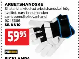 Jem&Fix ARBETSHANDSKE erbjuda