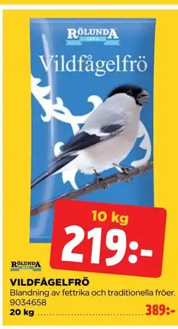 Jem&Fix VILDFÅGELFRÖ erbjuda