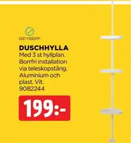Jem&Fix DUSCHHYLLA erbjuda