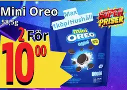 Supergrossen Mini Oreo erbjuda