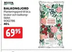 Jem&Fix BALKONGJORD erbjuda