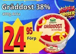 Supergrossen Gräddost 38% erbjuda