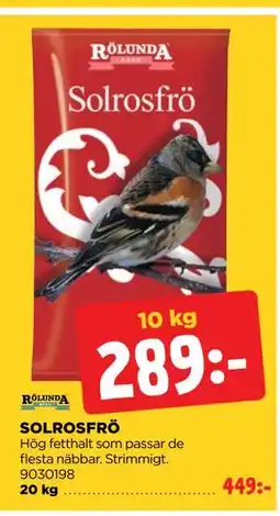 Jem&Fix SOLROSFRÖ erbjuda
