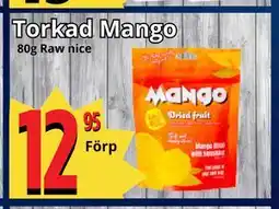 Supergrossen Torkad Mango erbjuda