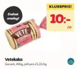 Hemköp Vetekaka erbjuda