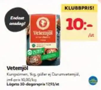 Vetemjöl