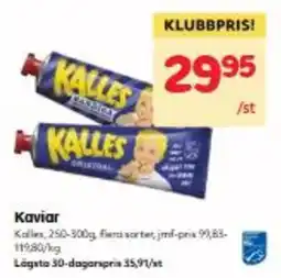 Hemköp Kalles Kaviar erbjuda
