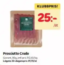 Hemköp Garant Prosciutto Crudo erbjuda