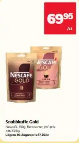 Hemköp Nescafe Gold erbjuda
