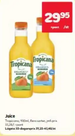 Hemköp Tropicana juice erbjuda