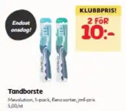 Hemköp Mevalution tandborste erbjuda