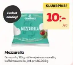 Hemköp Granarolo Mozzarella erbjuda