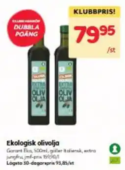 Hemköp Garant olivolja erbjuda