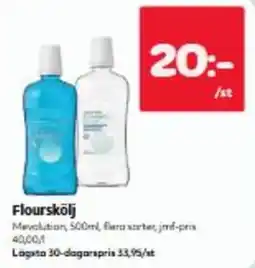 Hemköp Flourskölj erbjuda