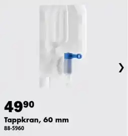 Biltema Tappkran, 60 mm erbjuda