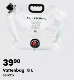 Biltema Biltema vattenbag erbjuda