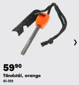 Biltema Tändstål, orange erbjuda