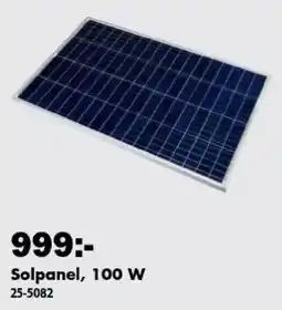 Biltema Solpanel, 100 W erbjuda