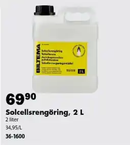 Biltema Biltema solcellsrengöring erbjuda