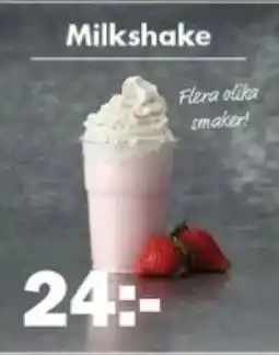 Biltema Milkshake erbjuda