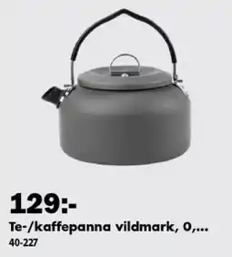 Biltema Te-/kaffepanna vildmark erbjuda