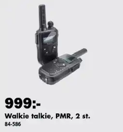 Biltema Walkie talkie, PMR, 2 st. erbjuda