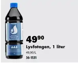 Biltema Lysfotogen erbjuda