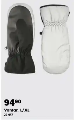 Biltema Vantar, L/XL erbjuda