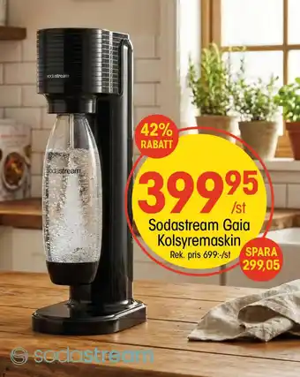 Sodastream Gaia Kolsyremaskin