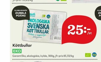 Hemköp Garant Köttbullar erbjuda