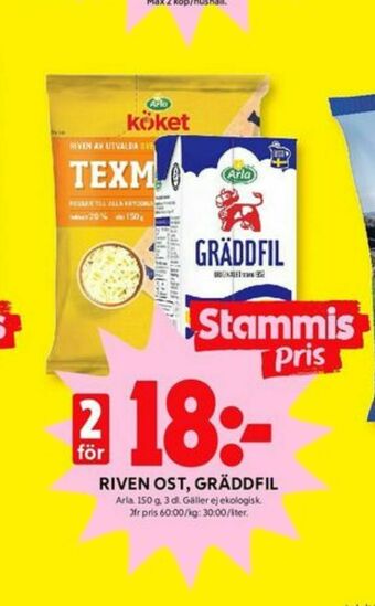 ICA Kvantum Arla Gräddfil erbjuda