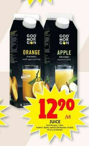 ICA Maxi God Morgon Juice erbjuda