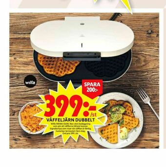 ICA Maxi Wilfa Våffeljärn erbjuda