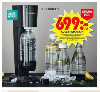 ICA Maxi Sodastream Kolsyremaskin erbjuda