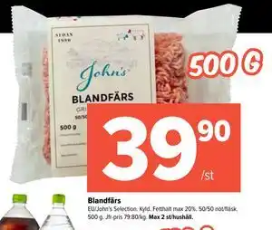 Blandfärs
