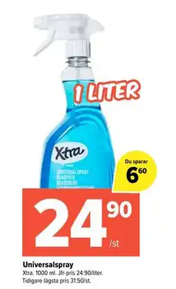 Coop Extra Universalspray erbjuda