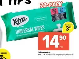 Coop Extra Städservetter erbjuda