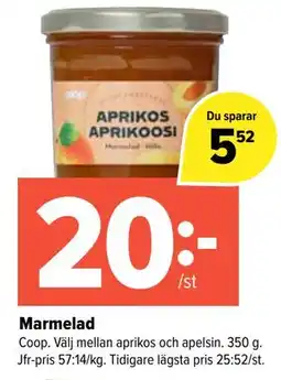 Coop Extra Marmelad erbjuda