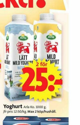 ICA Supermarket Arla Yoghurt erbjuda