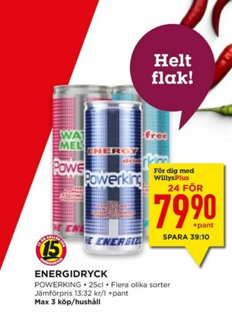 Powerking Energidryck