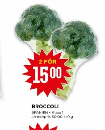Willys Broccoli erbjuda