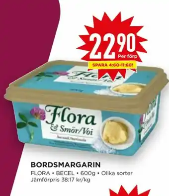 Willys Hemma Flora Smörgåsmargarin erbjuda