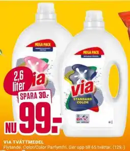 ÖoB VIA Tvättmedel erbjuda