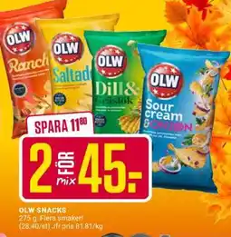 ÖoB OLW snacks erbjuda