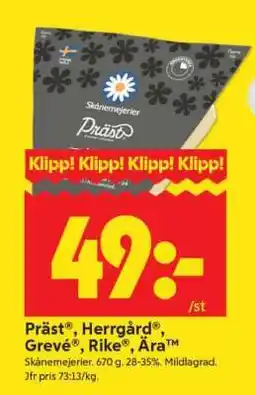 ICA Supermarket Präst , Herrgård , Grevé , Rike , Ära erbjuda