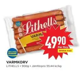 Willys VARMKORV erbjuda