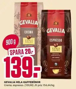 ÖoB GEVALIA HELA KAFFEBÖNOR erbjuda