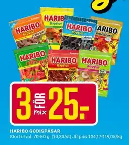 ÖoB HARIBO GODISPÅSAR erbjuda